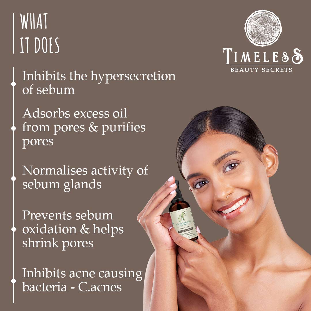 Australian Tea Tree Sebum Control Face Serum 30ml