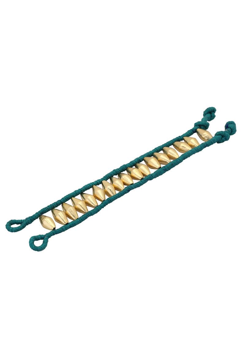 Sea Green Beaded Ankle Bracelet