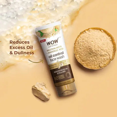 Purifying Multani Mitti Face Wash For All Skin Types Controls Excess Oil Brightens Purifies Skin Fac 150 ML