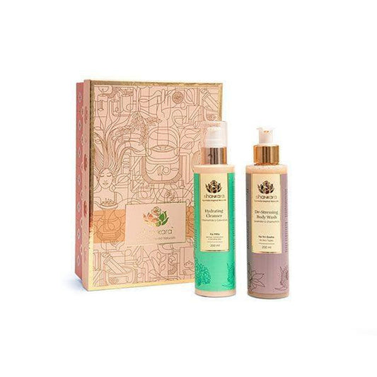 【Shankara Naturals India】 Fine Line - Bath & Body Duo by Shankara｜ファインライン バス＆ボディ デュオ｜400g