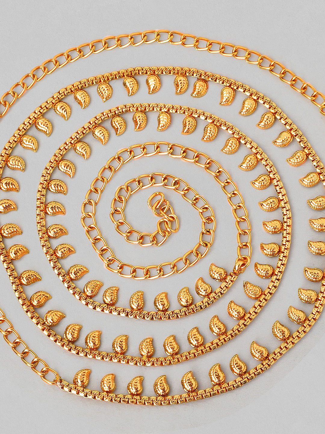 Rubans 22K Gold Plated  Traditional Kamarbandh Gold