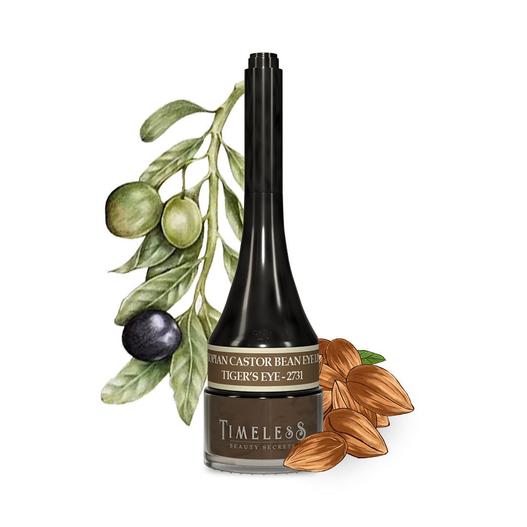 Ethiopian Castor Bean Kajal Liner Tiger's Eye 4g