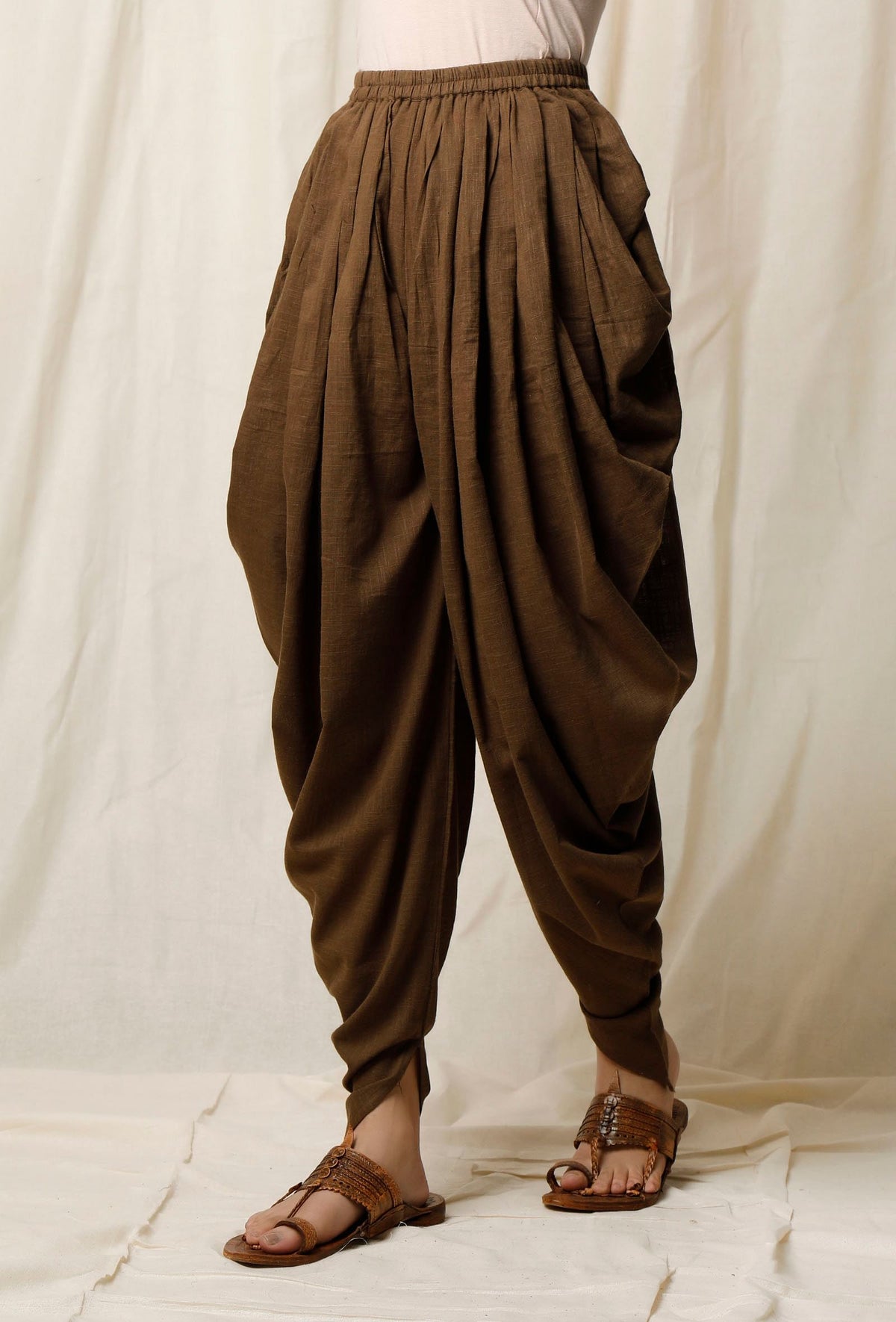 Mehendi Cotton Slub Dhoti Pants サイズ XS