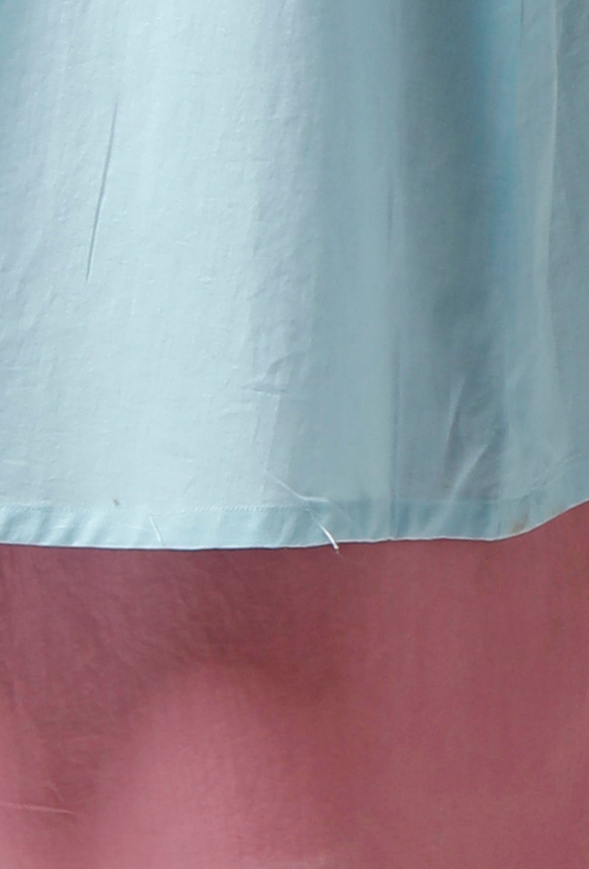 Baby Blue Cotton Kurta サイズ XXL