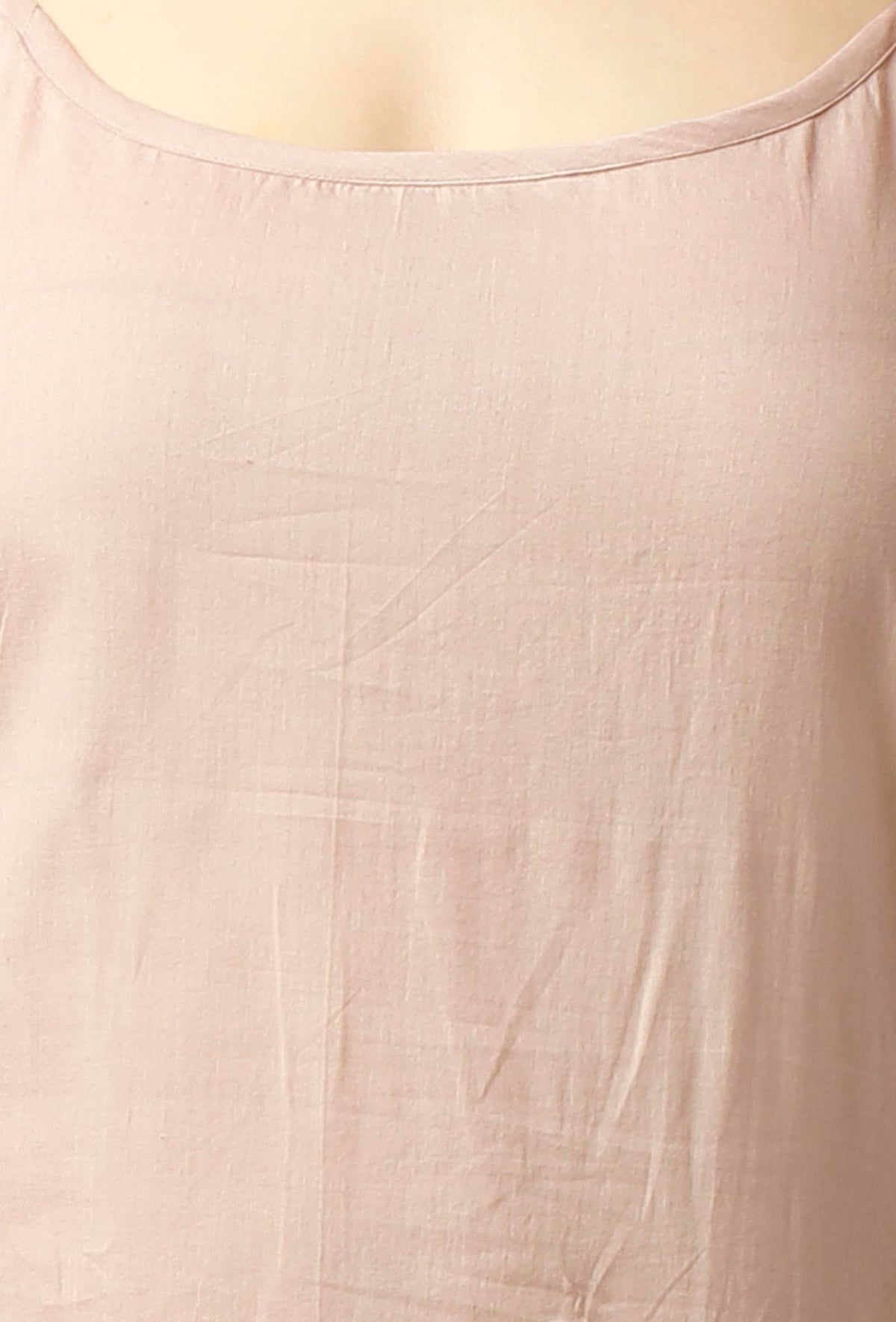 Beige Cotton Slip Kurta サイズ L