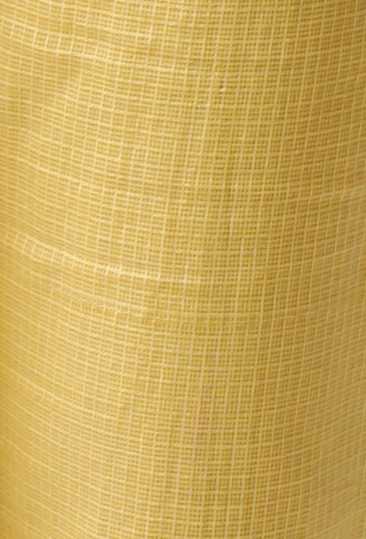 Yellow Kota Doria Cotton Pants サイズ S