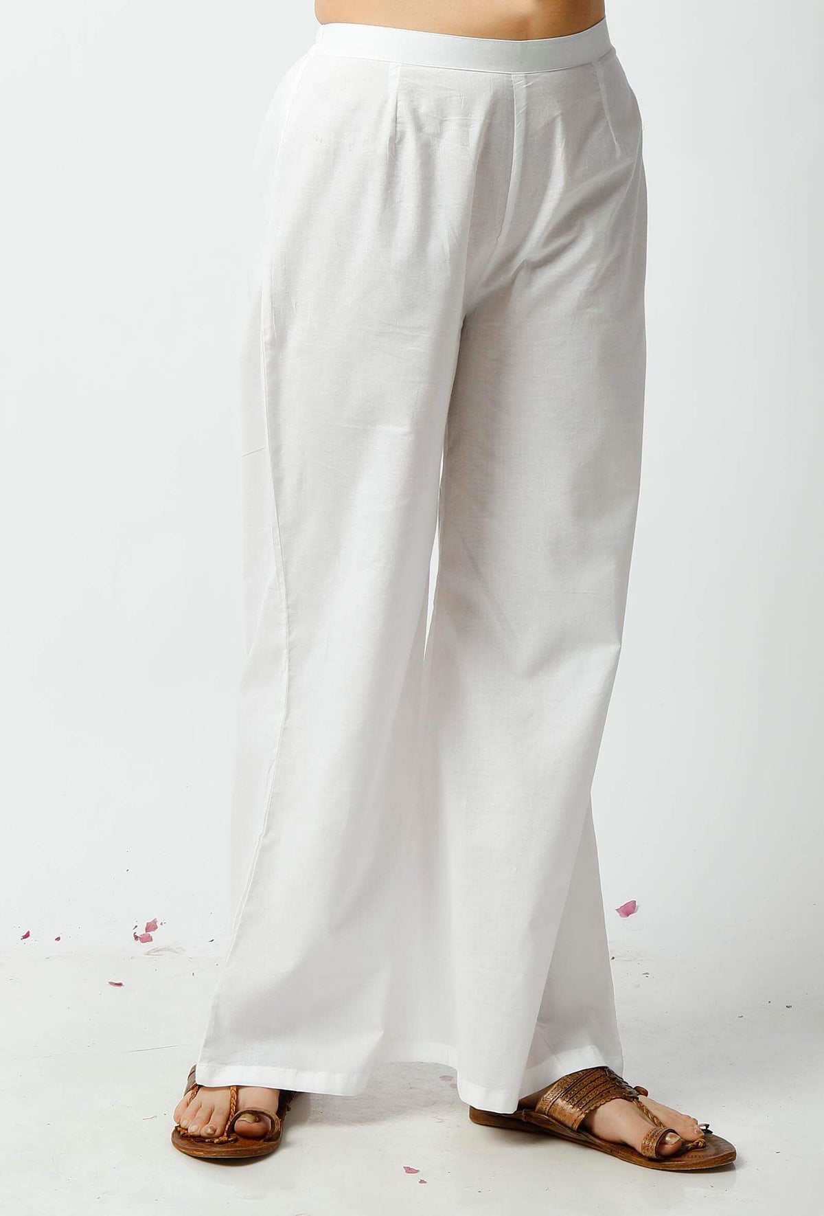 Summer White Cotton Pants サイズ XS