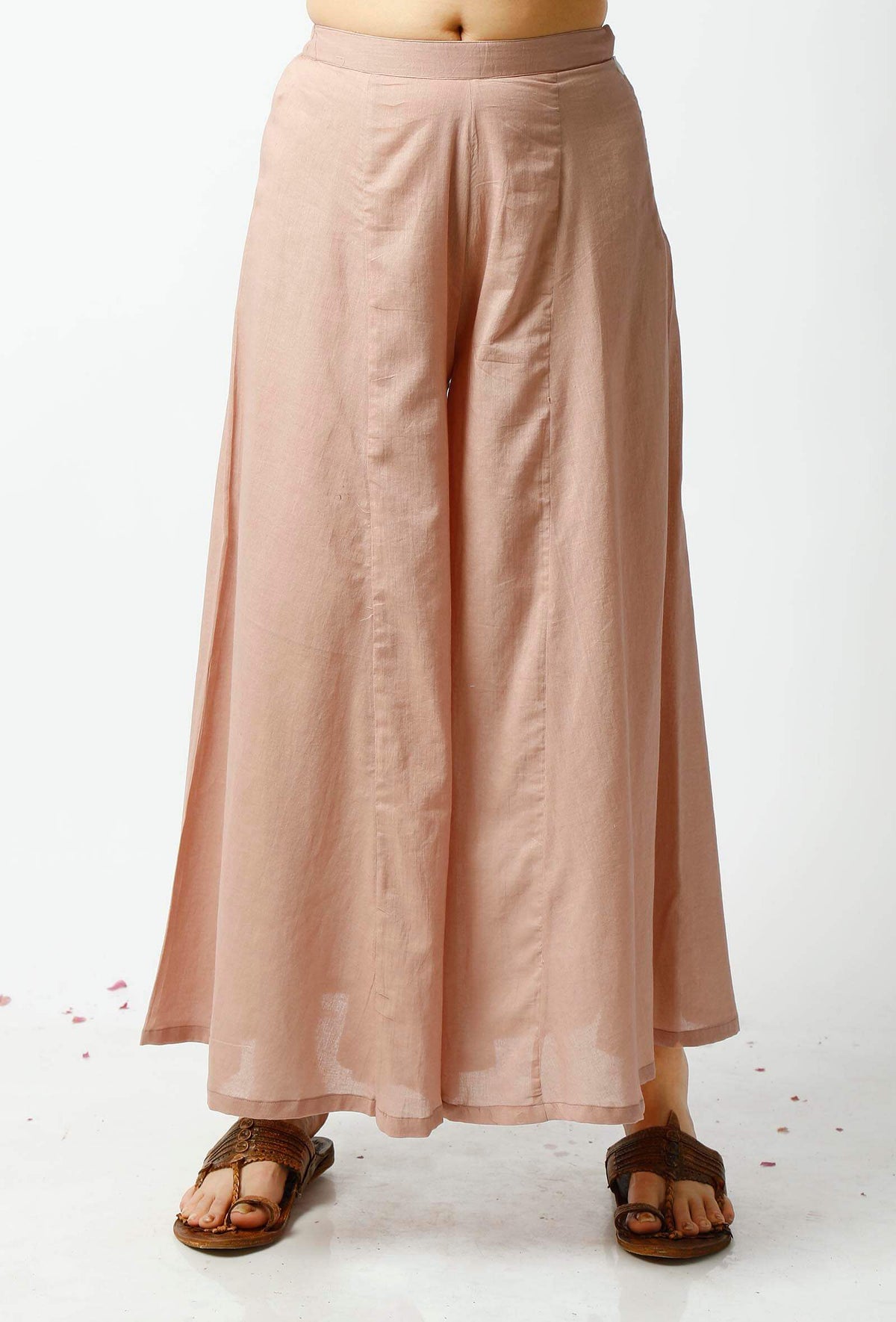 Lavender Cotton Palazzo Pants サイズ XS