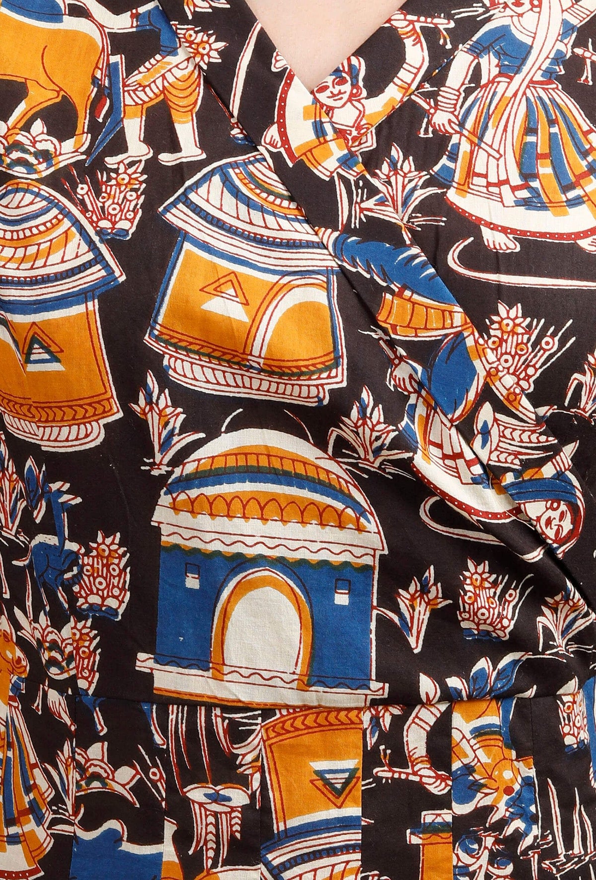 Kalamkari Block Printed Kurta サイズ XS