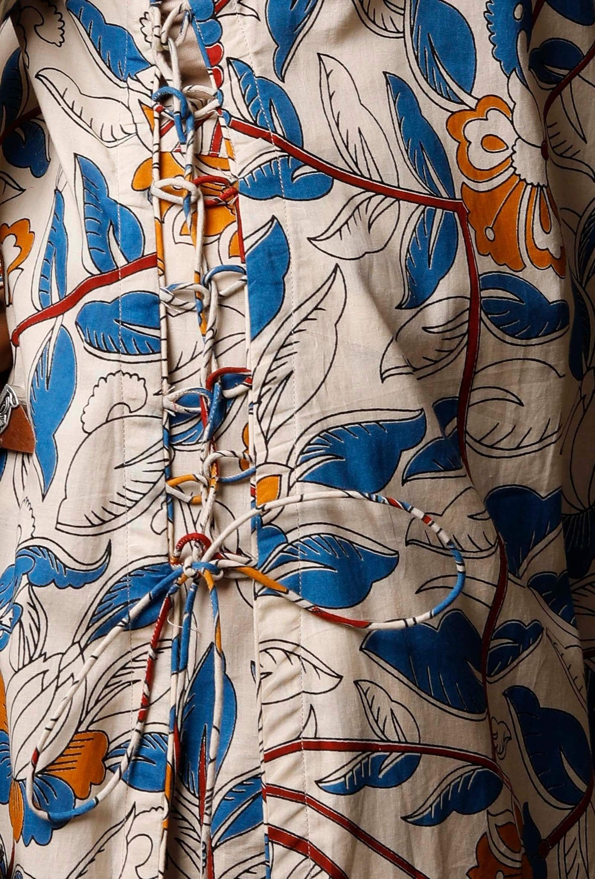 Kalamkari Side Dori Cotton Kurta サイズ XS