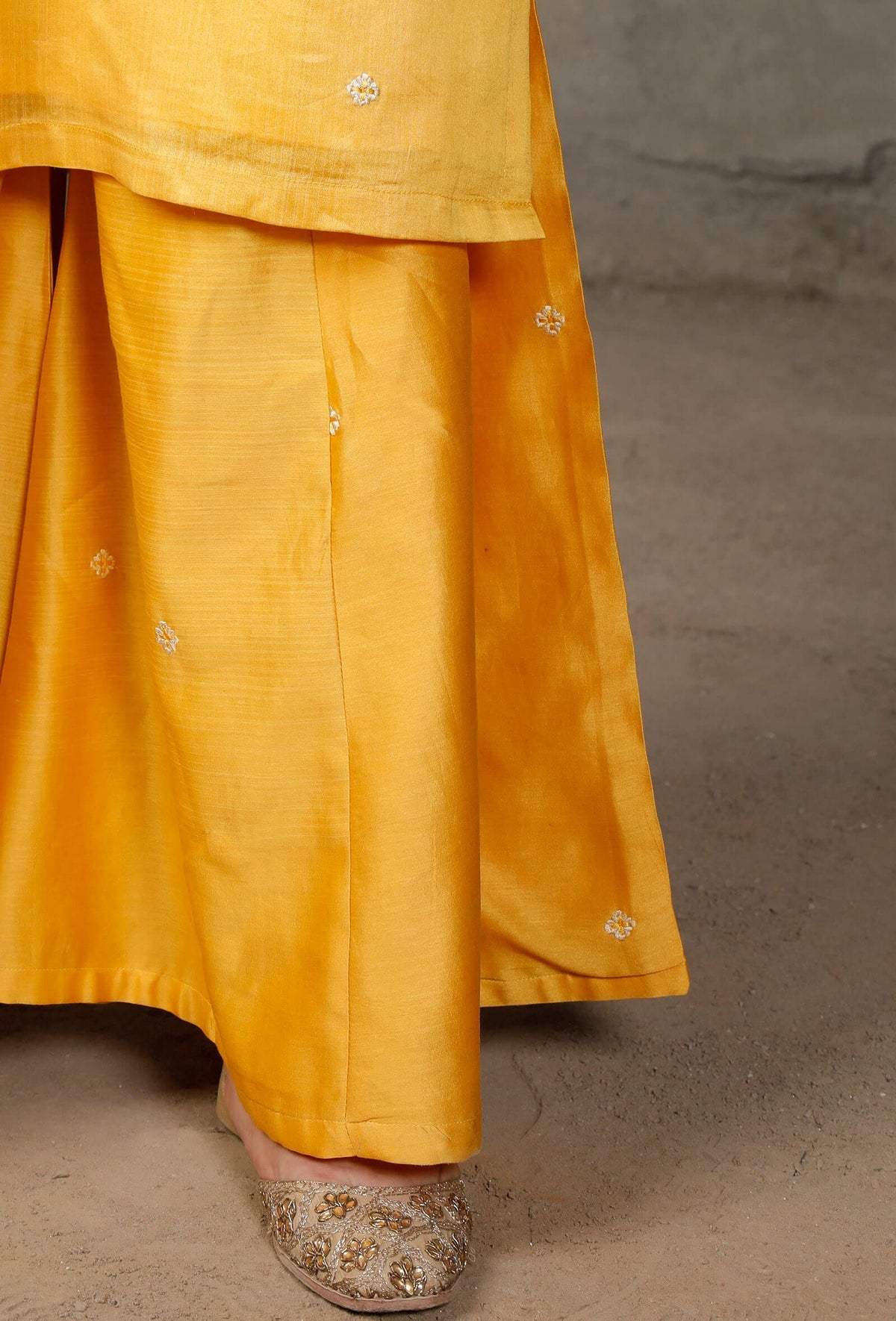 Tuscan Chanderi Kurta サイズ L