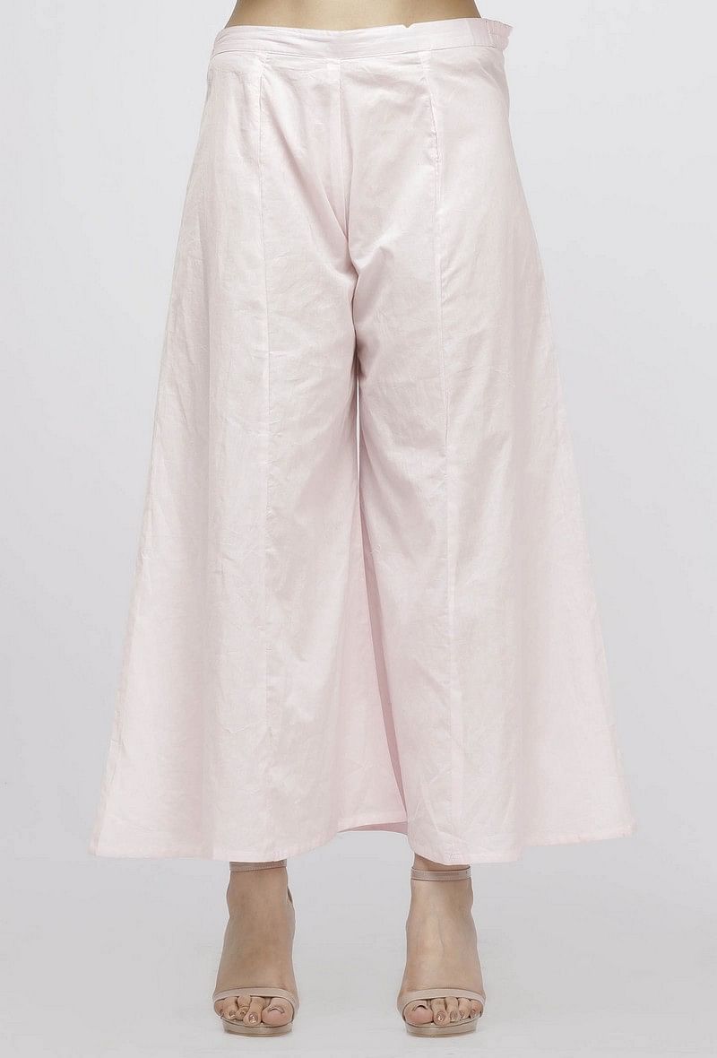 Light Pink Cotton Culottes サイズ XS