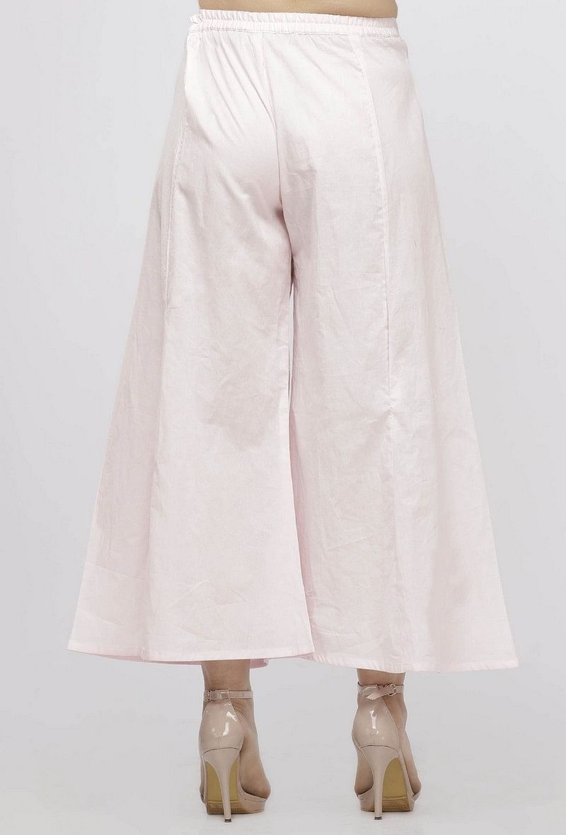 Light Pink Cotton Culottes サイズ XS