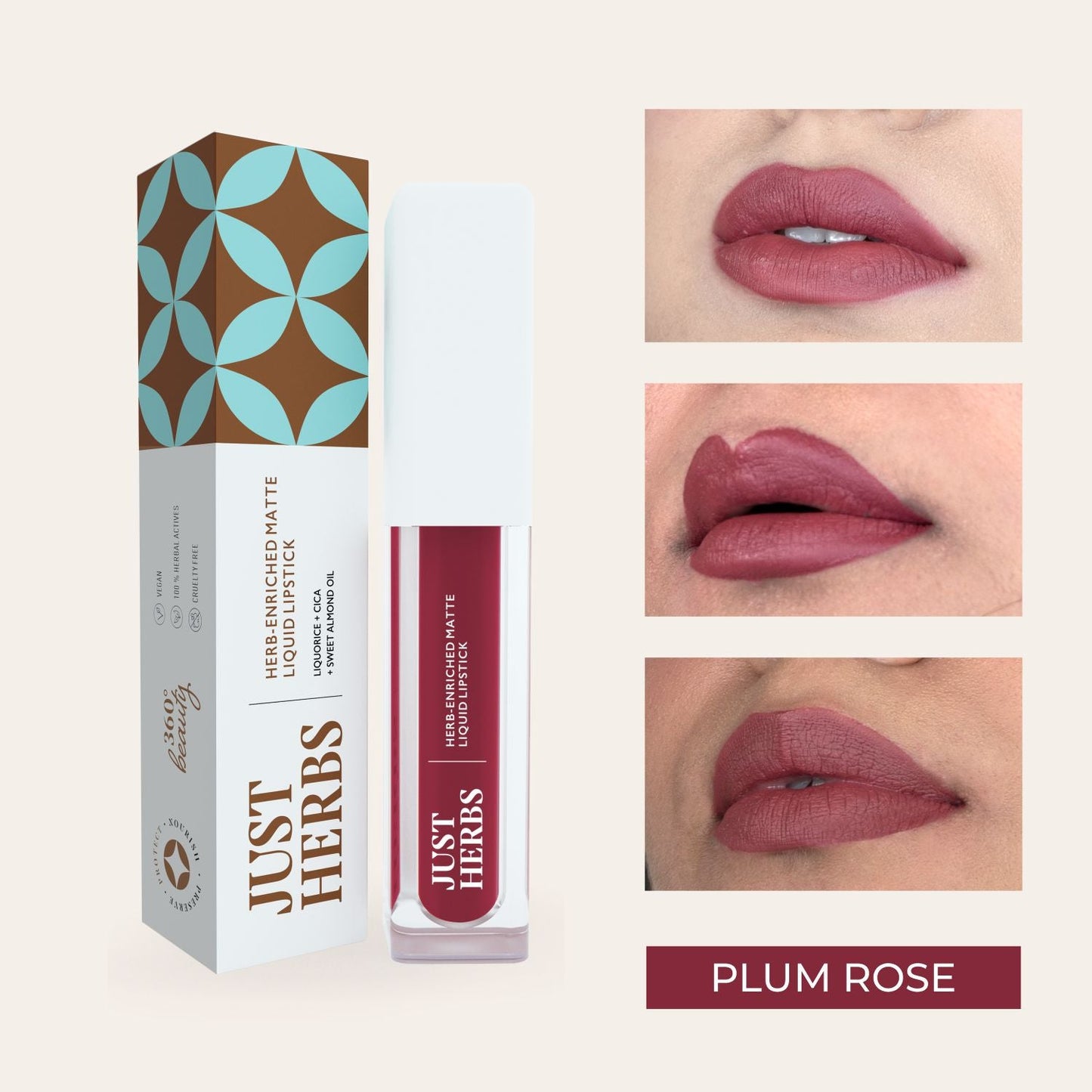 Herb-enriched Matte Liquid Lipstick