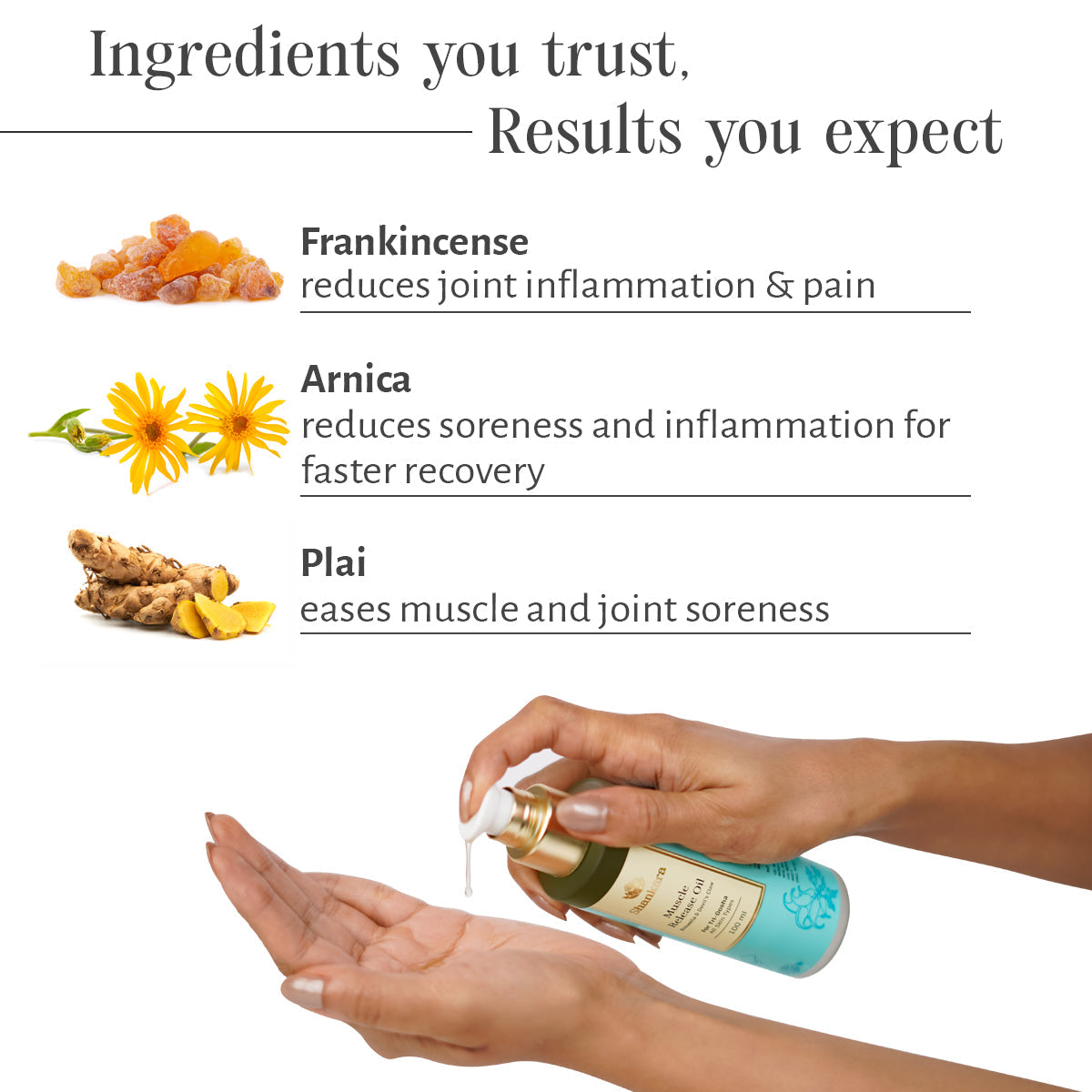 Muscle Release Oil, by Shankara - 100 ml 100ml