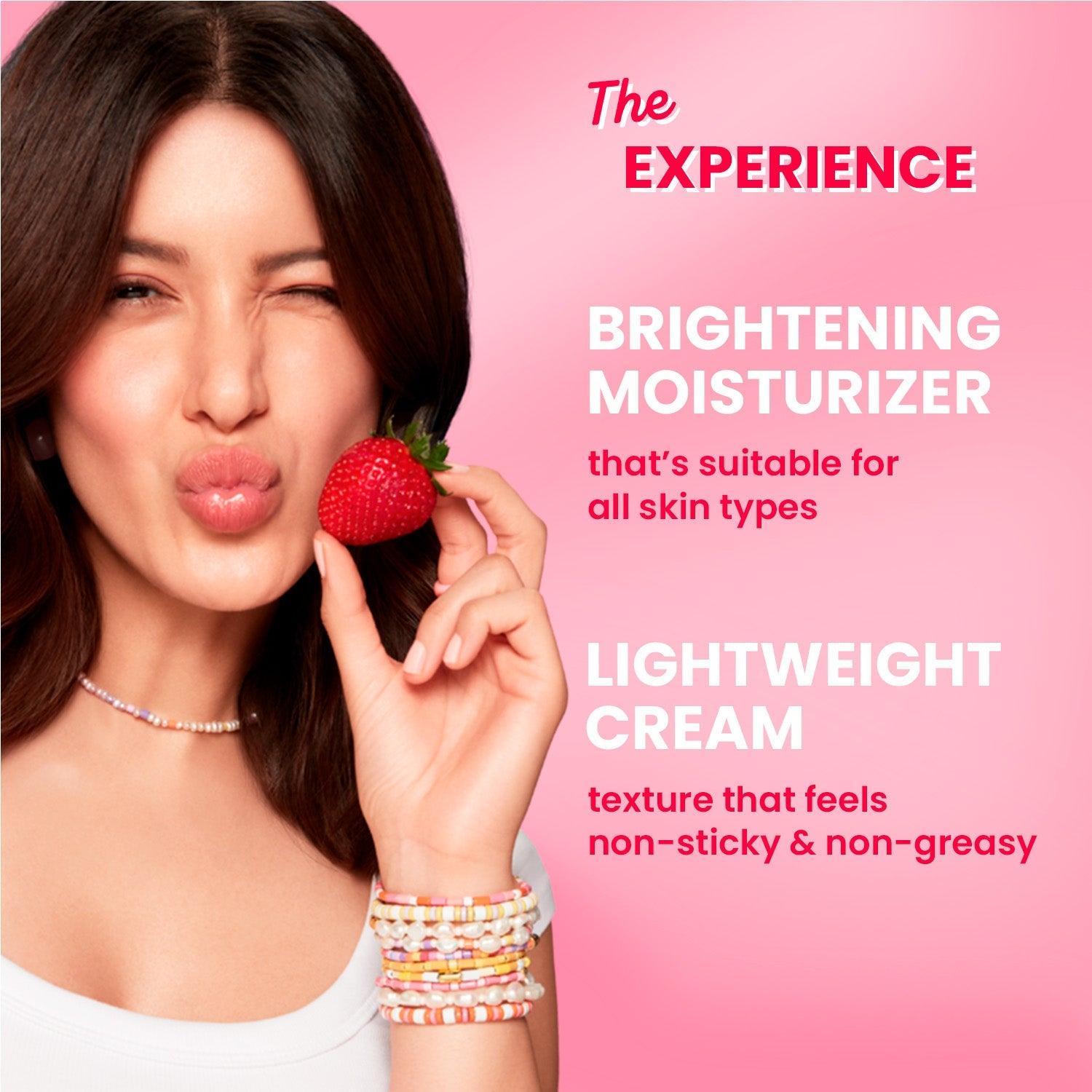 Strawberry + Niacinamide Moisturizer 80g