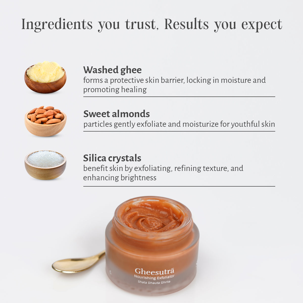 Gheesutrā Nourishing Exfoliator - 50 ml by Shankara 50ml