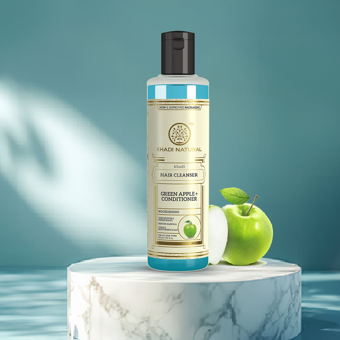 Green Apple Conditioner With Hair Cleanser 210ml
