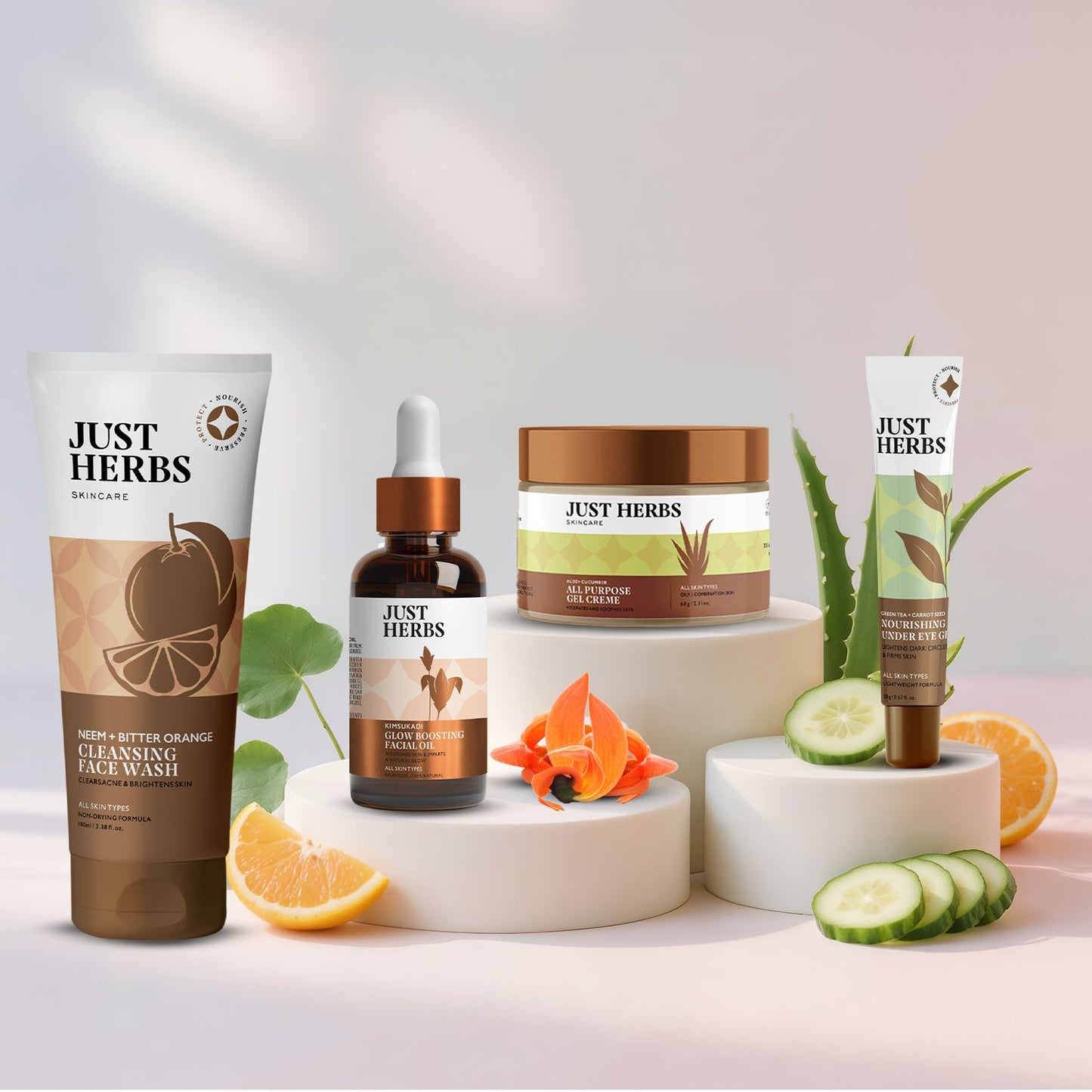 Glow Boosting Nighttime Skincare Repair Combo Kit of 4 29g