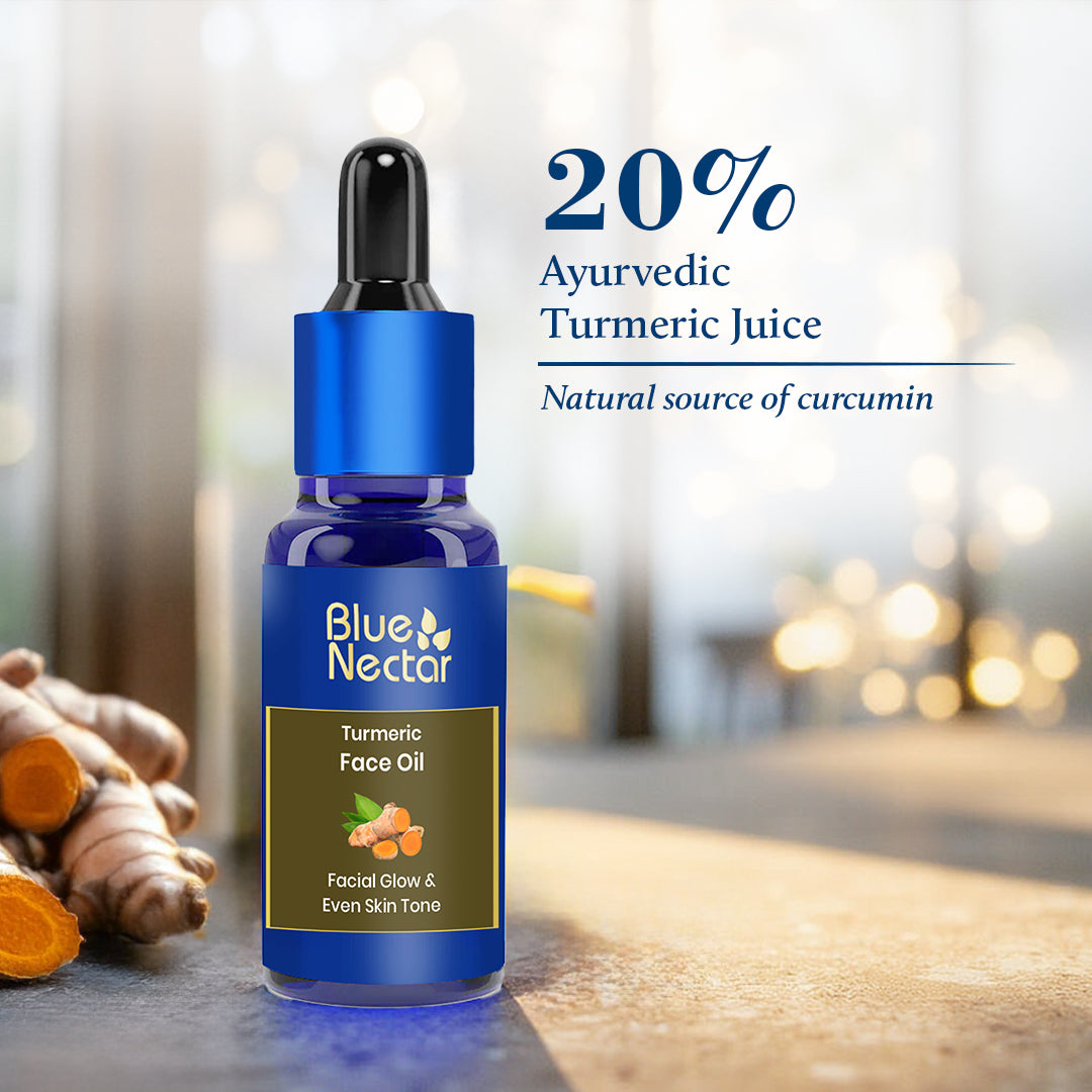 Turmeric Oil for Glowing Skin and Even Skin Tone (16 herbs, 30ml) 30ml