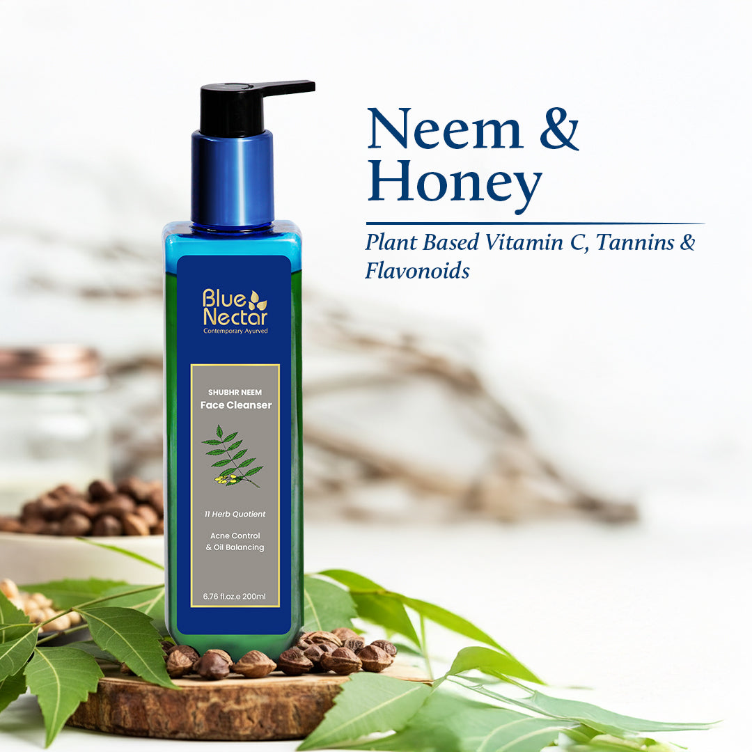 Shubhr Neem Pimple Face Wash for Acne Control & Oil Balancing (11 Herbs) 100ml
