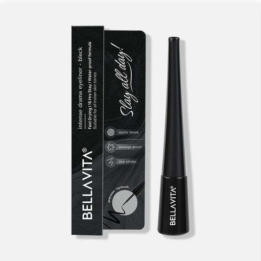 【Bella Vita】 Intense Drama Black Eyeliner - 3.5ml｜インテンスドラマ ブラック アイライナー｜3.5ml