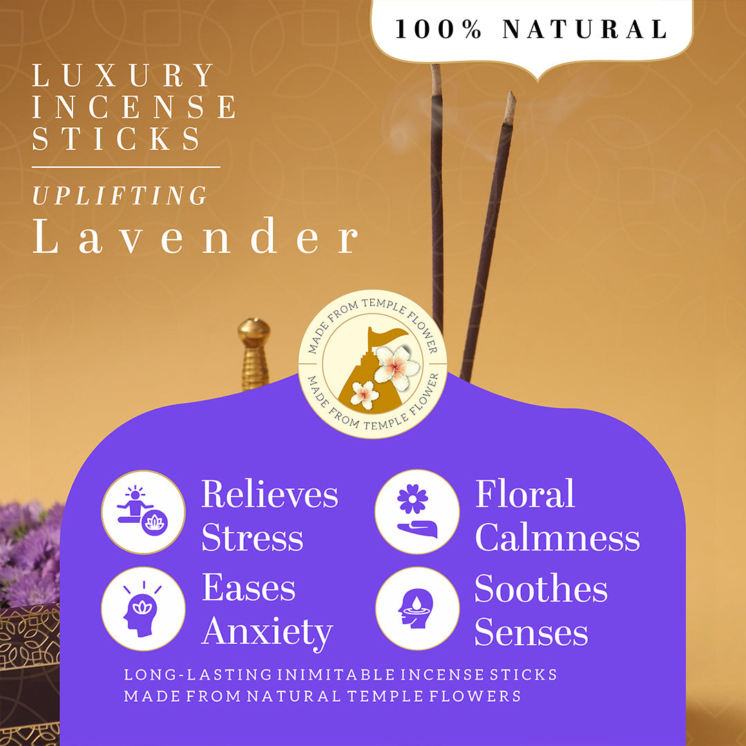 Incense Sticks Lavender Combo (Pack of 3)
