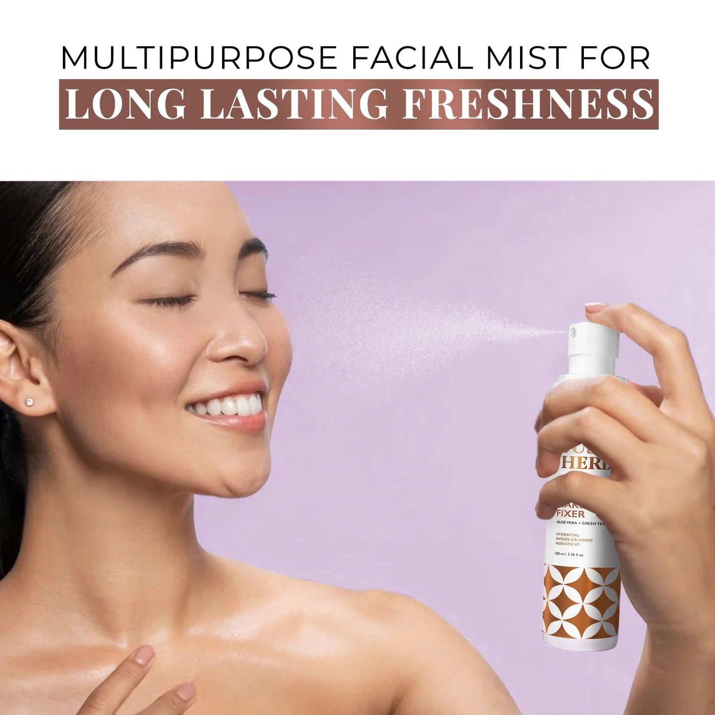 Long-stay Makeup Fixer with Aloe Vera & Green Tea 100ml