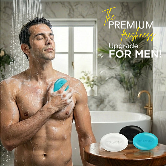 【Bella Vita】 Perfumed Bathing Bar (Soaps) For Men - 3 x 100g｜パフュームドバス ソープ メン｜100g｜3個セット