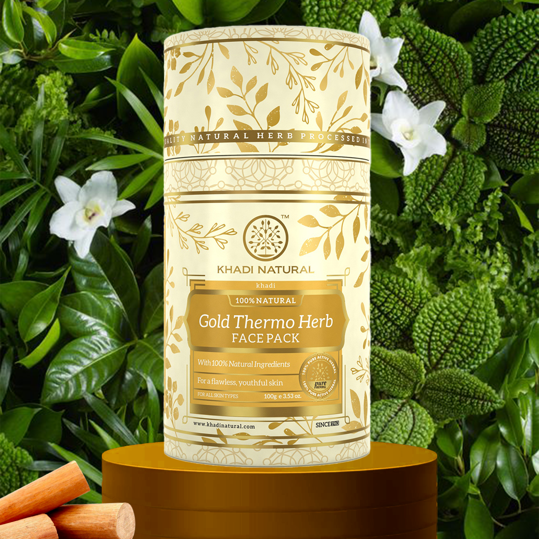 Gold Thermo Herb Skin Tightning Face Pack 100gm