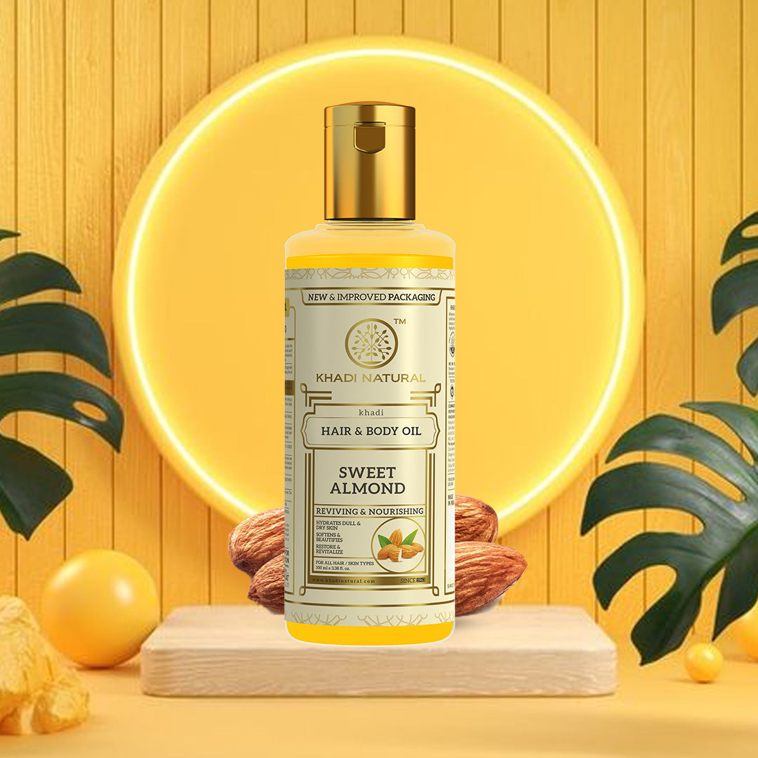 Sweet Almond Hair & Body Oil 100ml