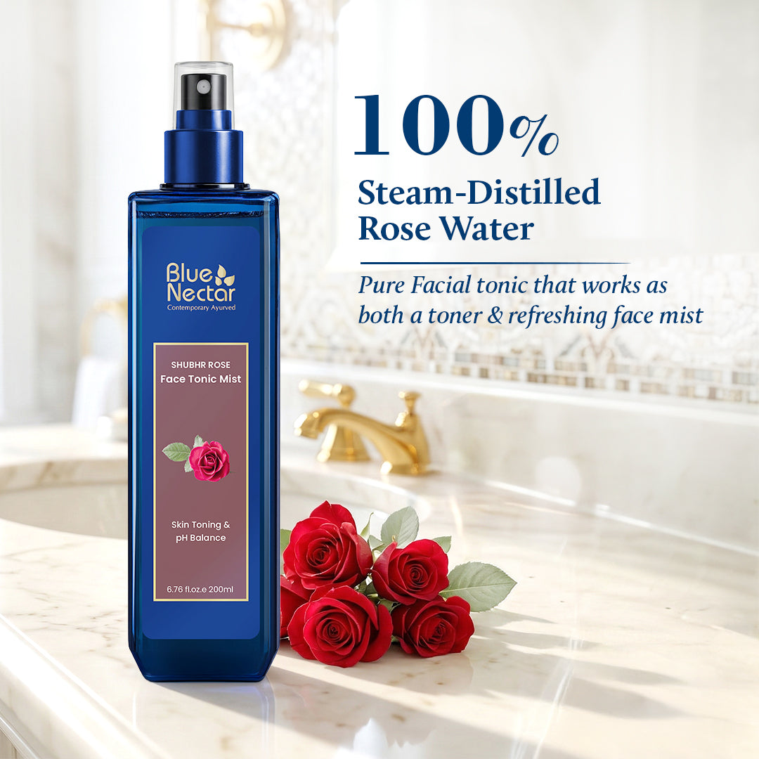 Shubhr Rose Water Toner Face Mist | Alcohol Free 200ml