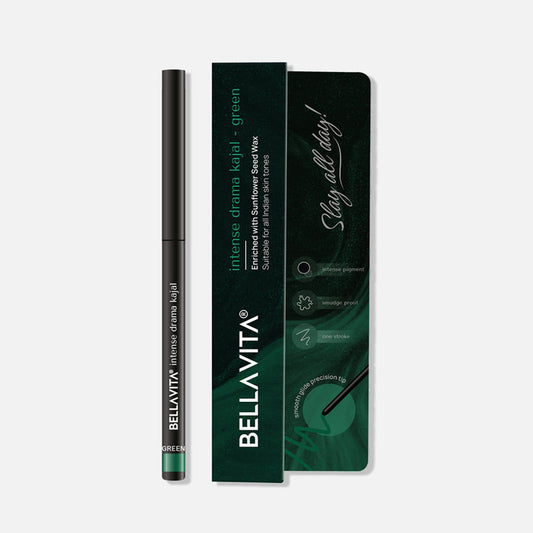 【Bella Vita】 Intense Drama Green Kajal - 0.3g｜インテンスドラマ グリーン カジャル｜0.3g