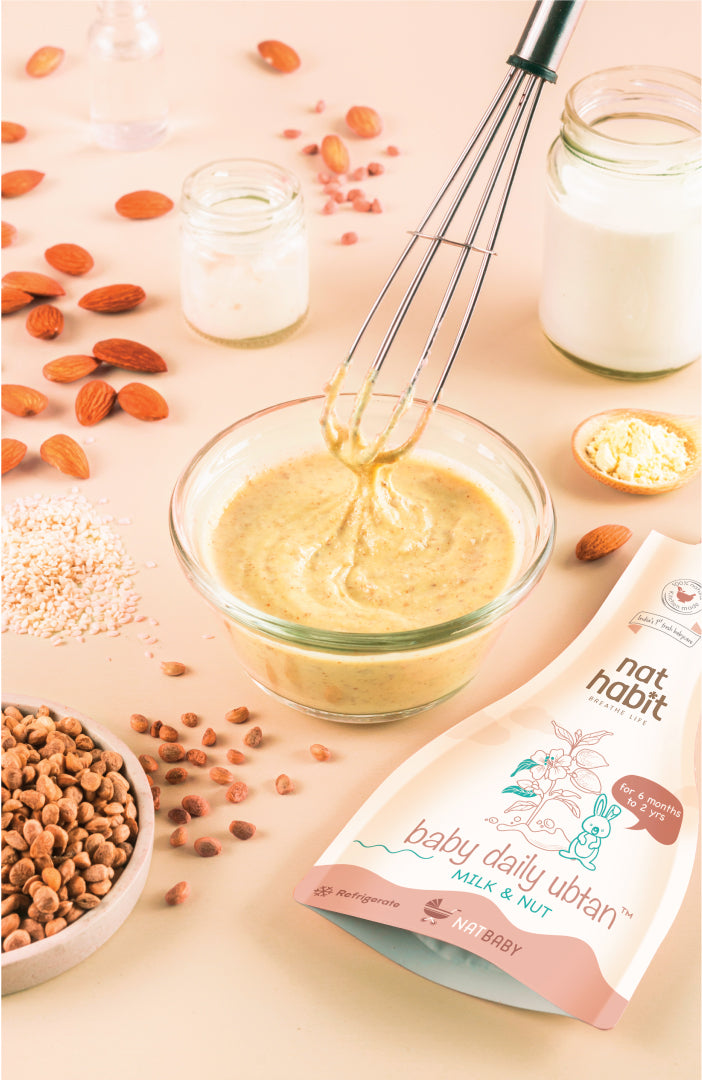 Fresh Baby Daily Ubtan - Milk & Nut 80g × 2個