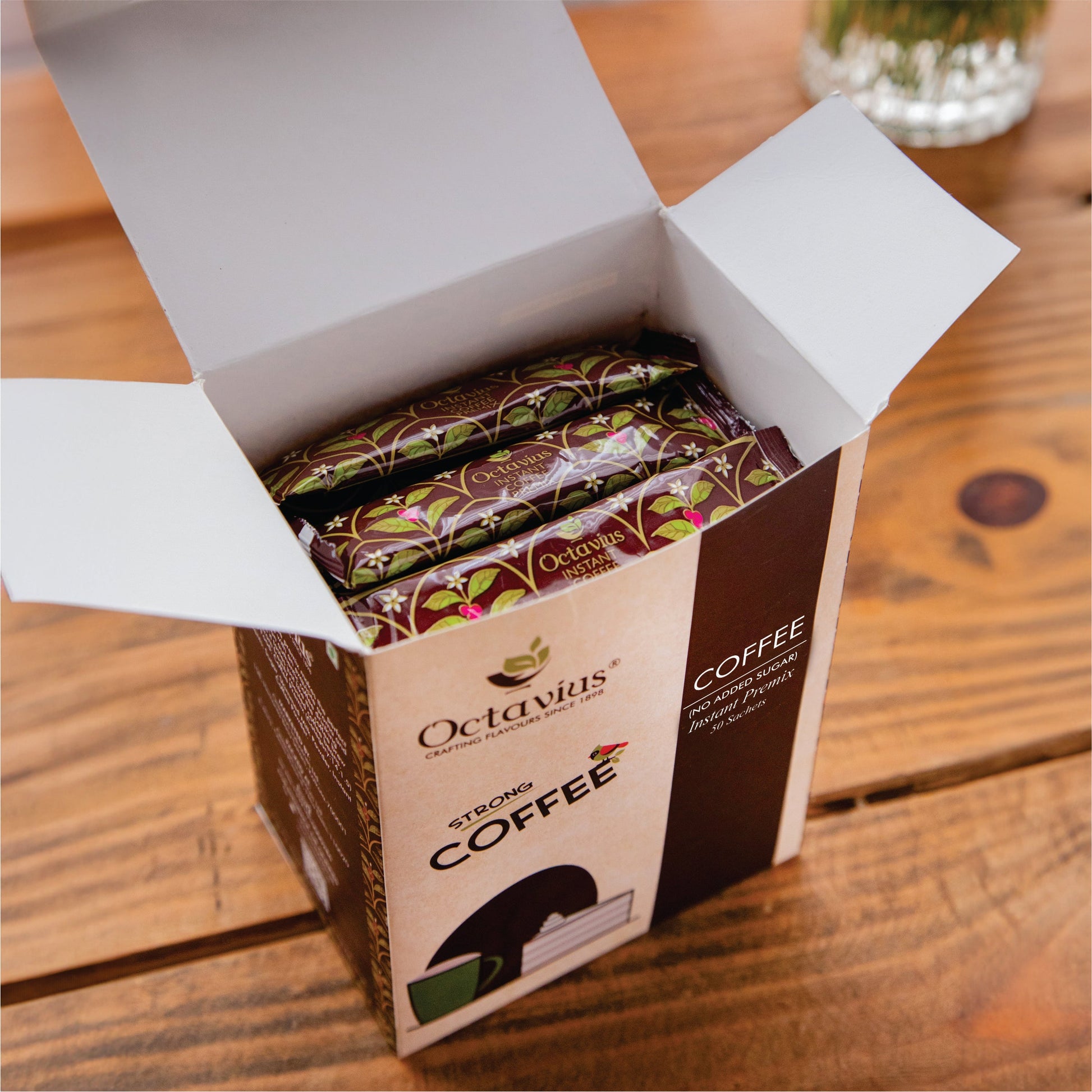 Instant Coffee Premix - 50 sachets ( No Added Sugar ) 50sachets