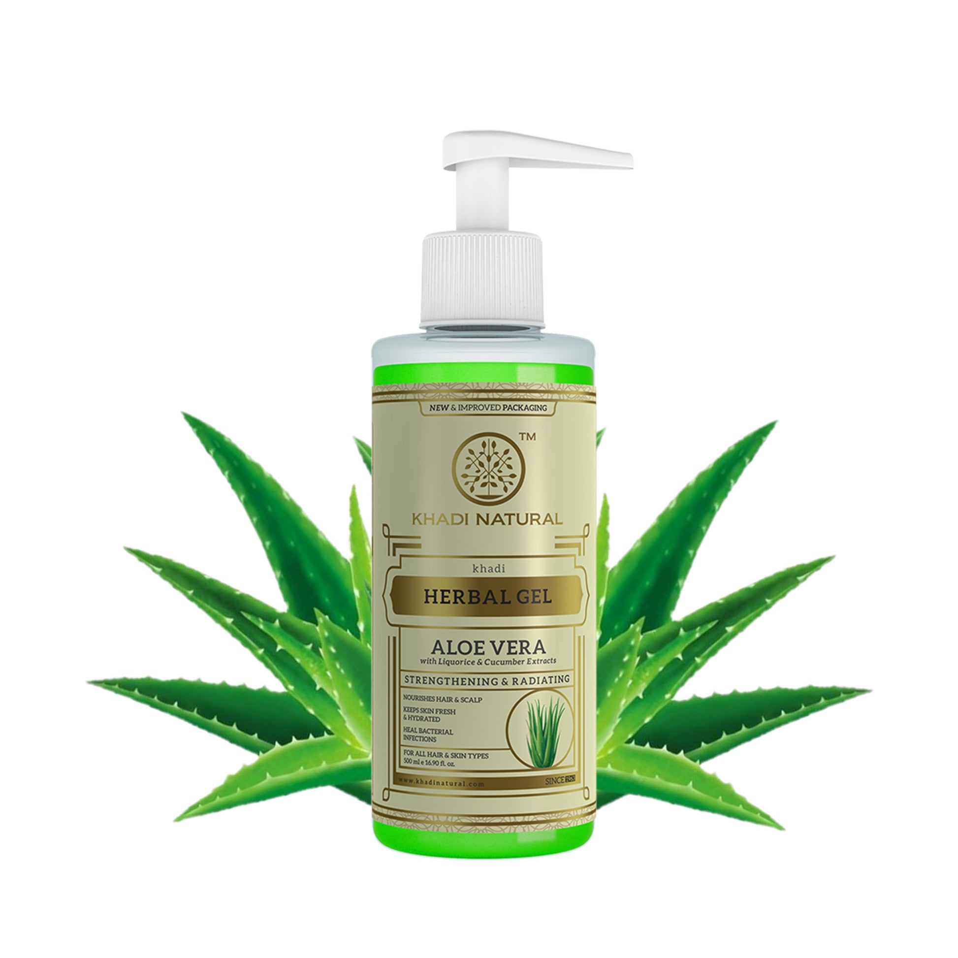 Aloe Vera Gel With Liquorize & Cucumber Extracts 500ml