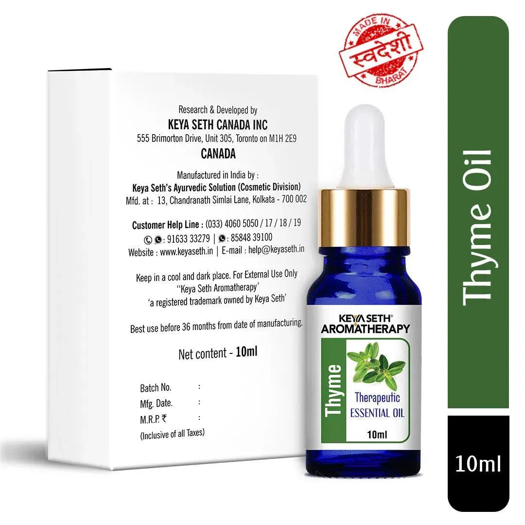 Thyme Essential Oil, Therapeutic Pure & Natural, Antimicrobe, Antiseptic, Immunity Booster, Digestive 10ml 10ml
