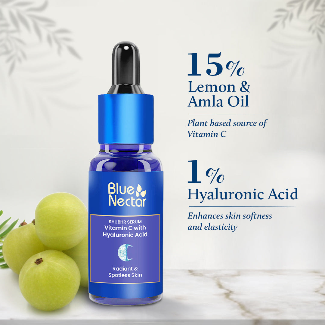 Best Vitamin C Serum for Face with Radiant & Spotless Skin (9 herbs, 30ml) (30ml + Gua Sha) 30ml