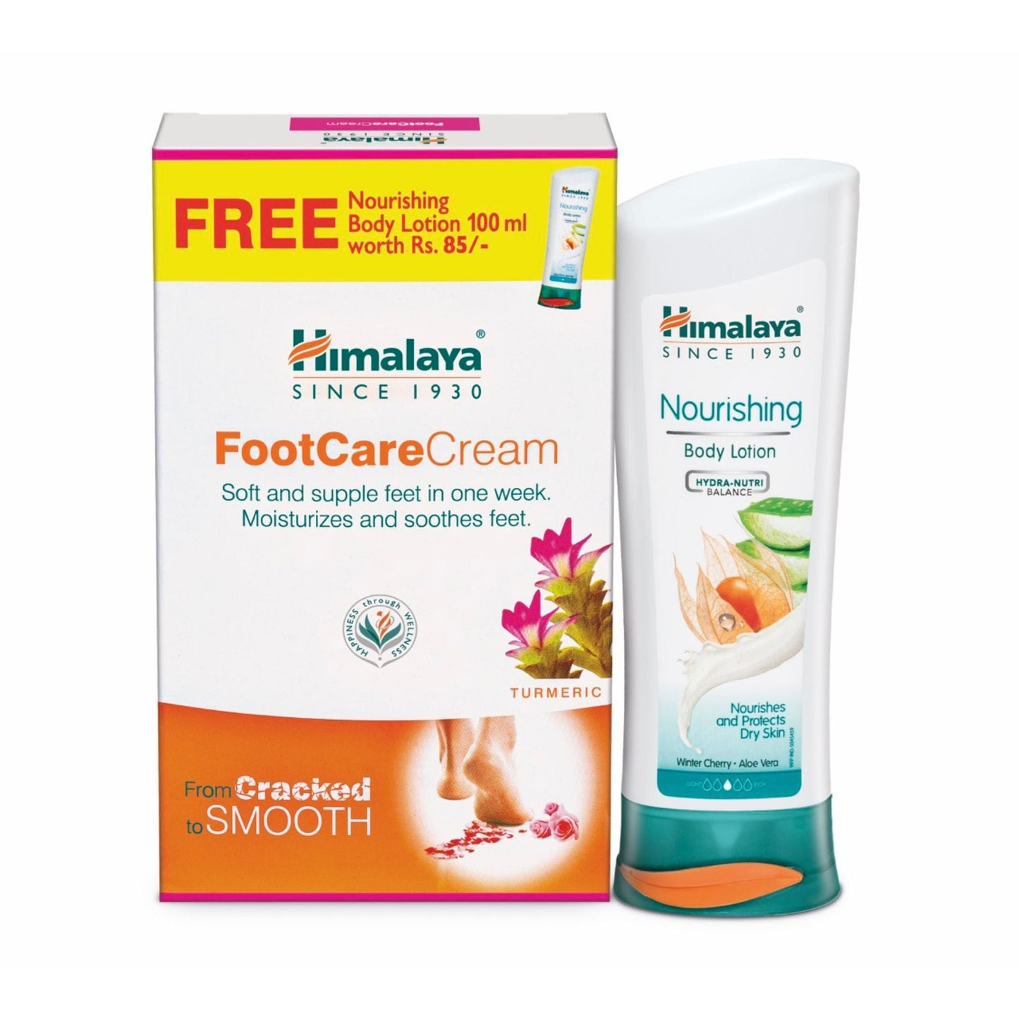 FOOT CARE CREAM 50G + NOURISHING BODY LOTION 100 ML 50g