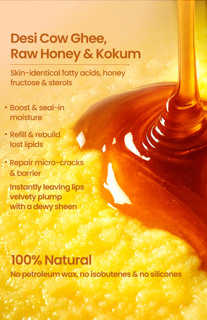 Kokum Honey Vit-E Lip Butter 8g x 1個