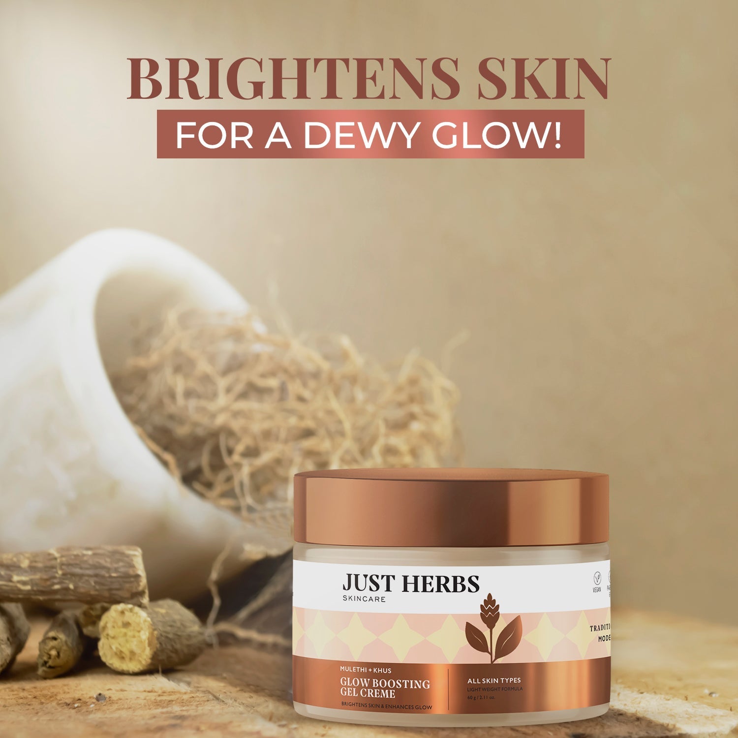 Glow Boosting Gel Creme with Mulethi and Khus / Fair'e 60g