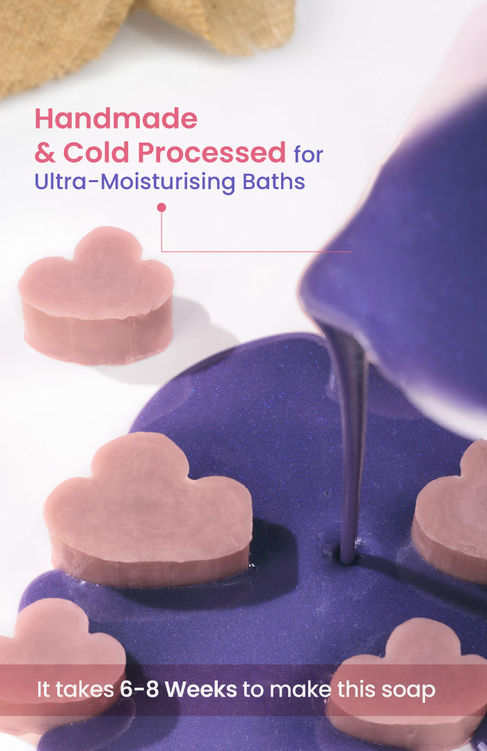 Cold Processed Himalayan Lavender Moisturising Soap 125g × 6個パック