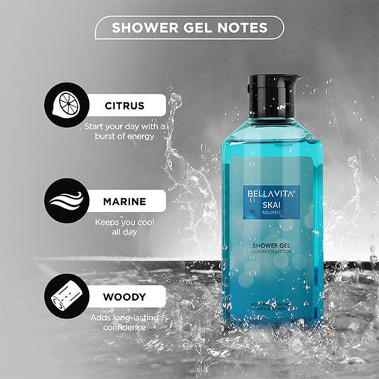 【Bella Vita】 You The Man Shower Gel Combo - 2 x 250ml｜ユー ザ マン シャワージェル コンボ（CEO マン＋スカイアクアティック 2本）｜250ml