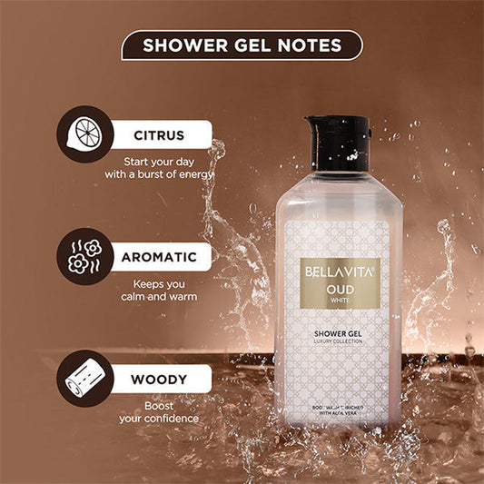【Bella Vita】 Calm before Storm Shower Gel Combo - 2 x 250ml｜カーム ビフォア ストーム シャワージェル コンボ（クラブマン＋ホワイトウード 2本）｜250ml