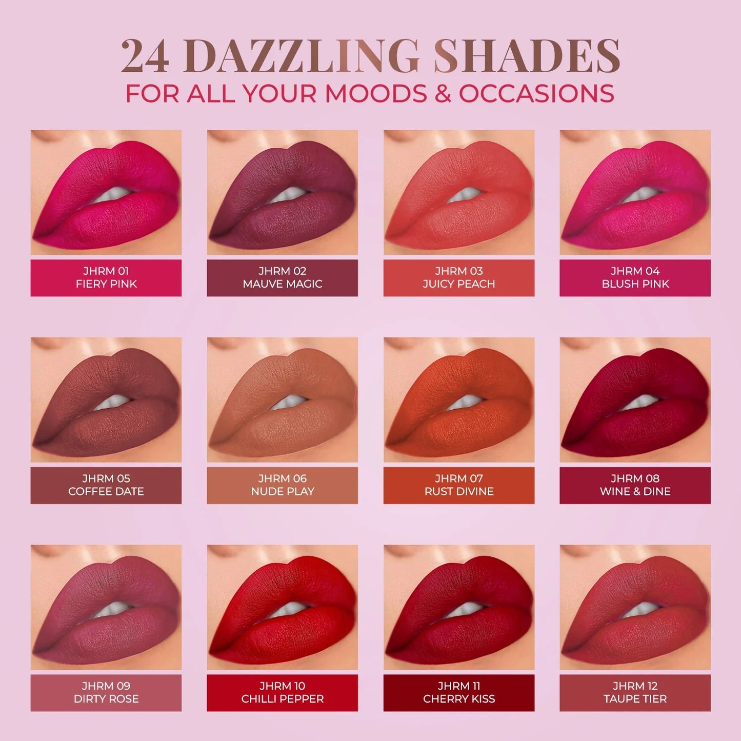 Long Stay Relaxed Matte Bullet Lipstick