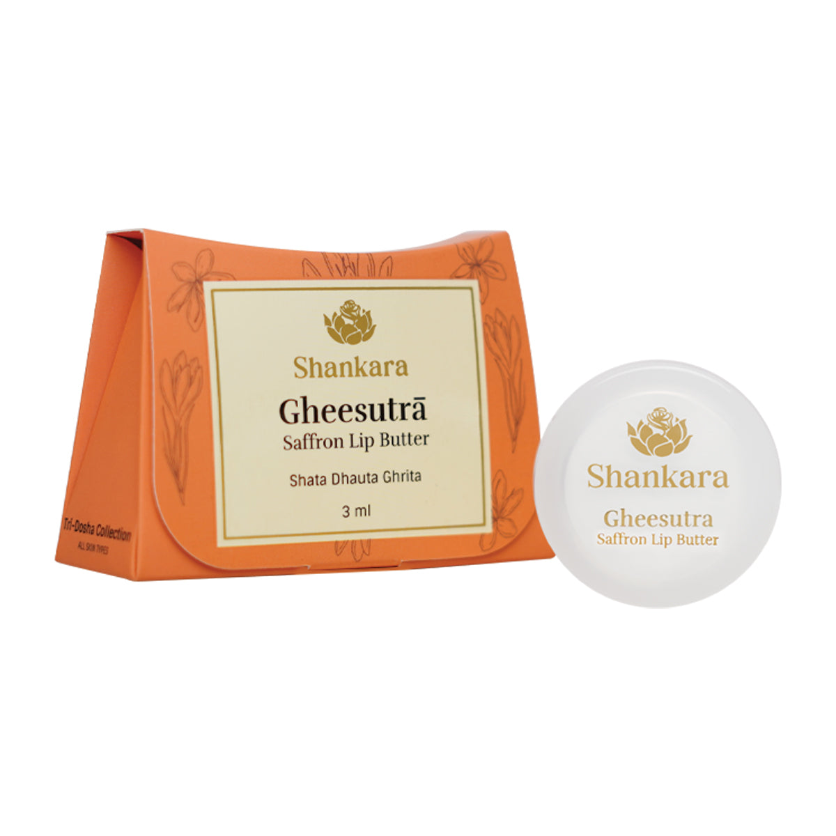 Gheesutrā Saffron Lip Butter 10g