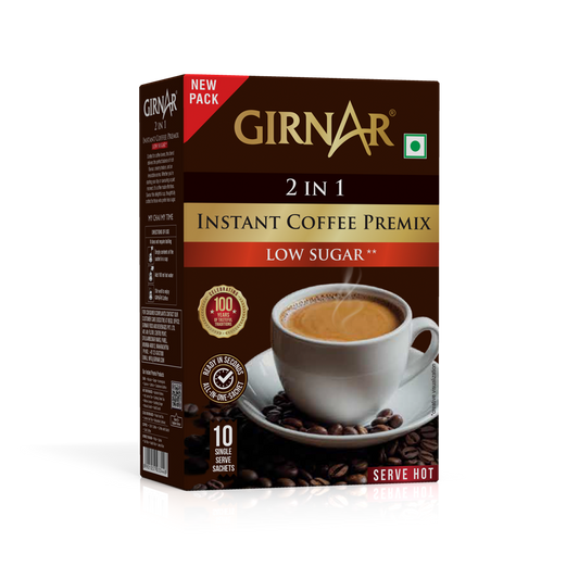 Instant Coffee 2 In 1 (10 Sachets - Low Sugar) 10 Sachets