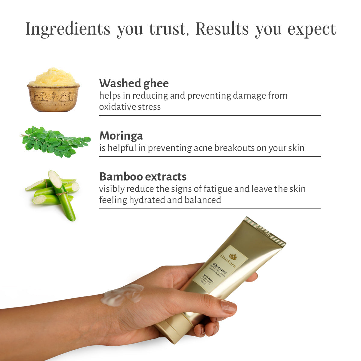 Gheesutrā Hand and Foot Cream - 60 ml by Shankara 60ml