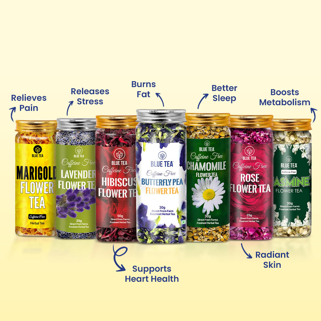Flower Herbal Tea  - Pack Of 7 Pack of 7