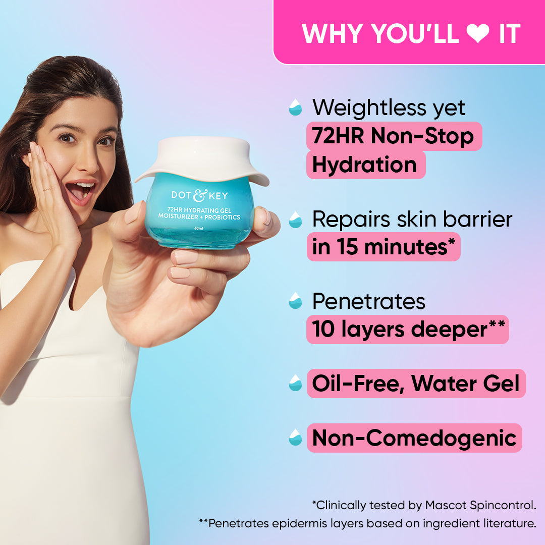 72HR Hydrating Gel Moisturizer, Pack of 2 120ml